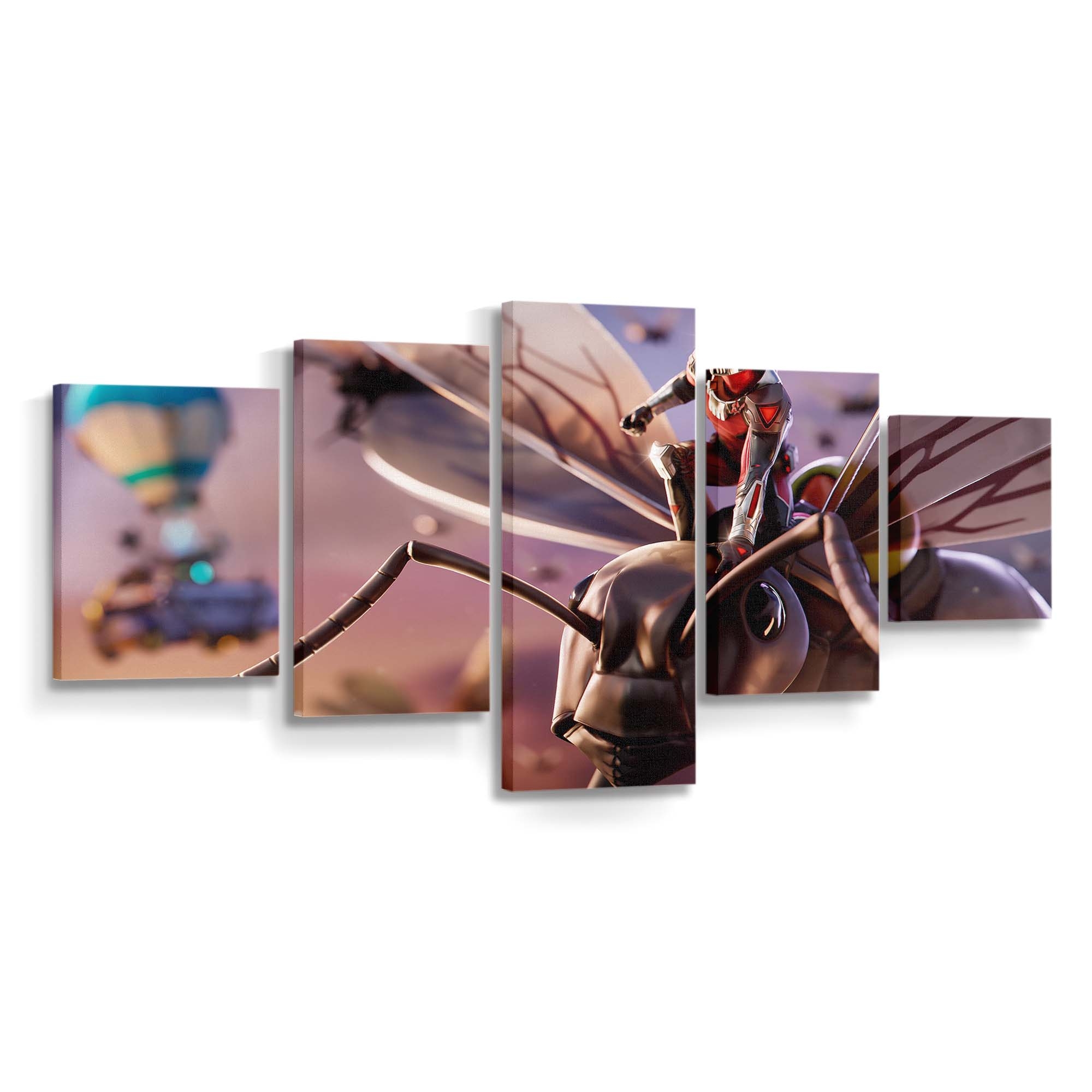 Ant Man Fortnite Leinwandbild – Marvel Wandbild & Wanddeko