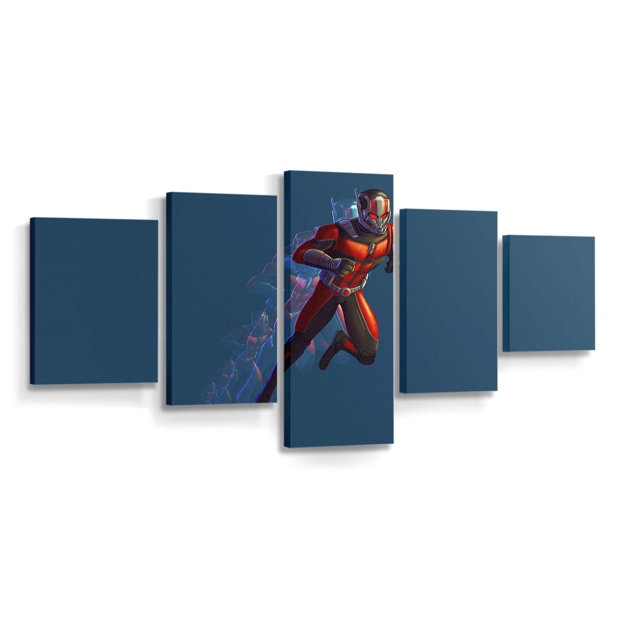 Ant Man Minimalismus 2 Leinwandbild – Marvel Wandbild & Wanddeko