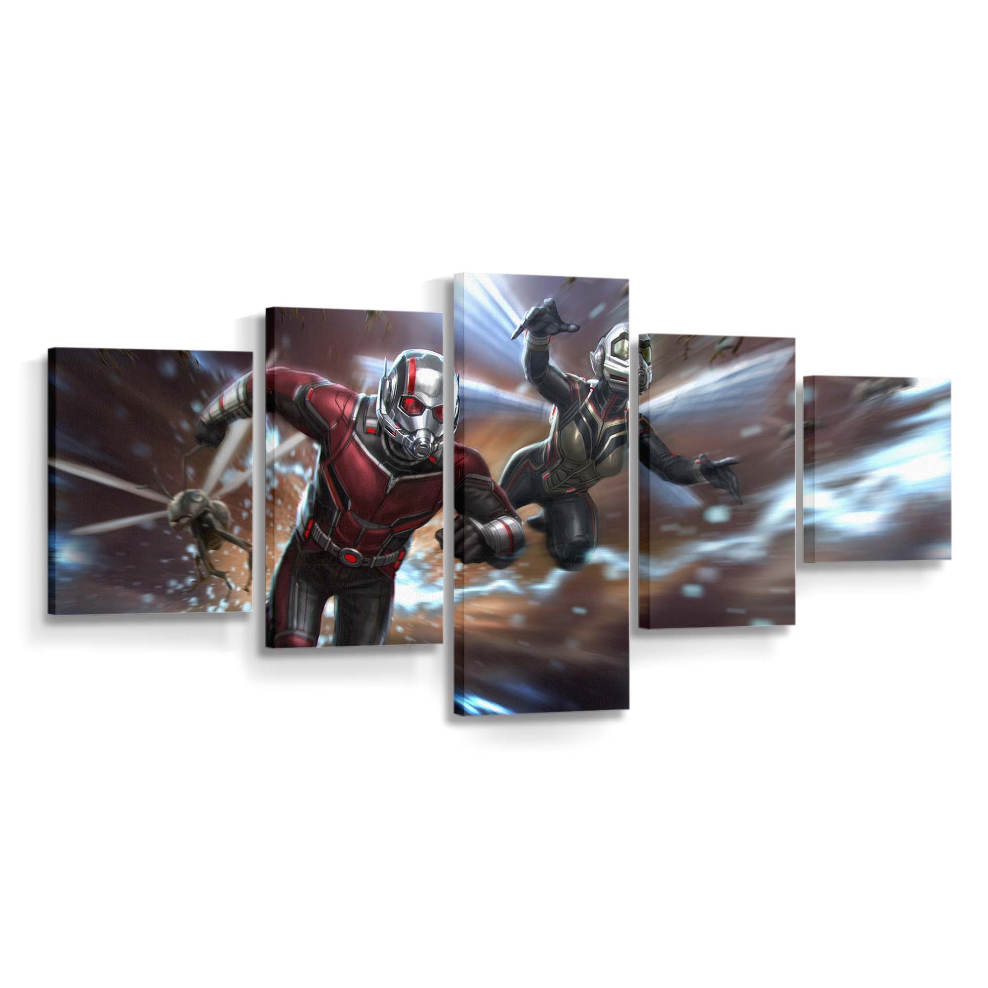 Ant Man und die Wespe Film Konzeptkunst Leinwandbild – Marvel Wandbild & Wanddeko