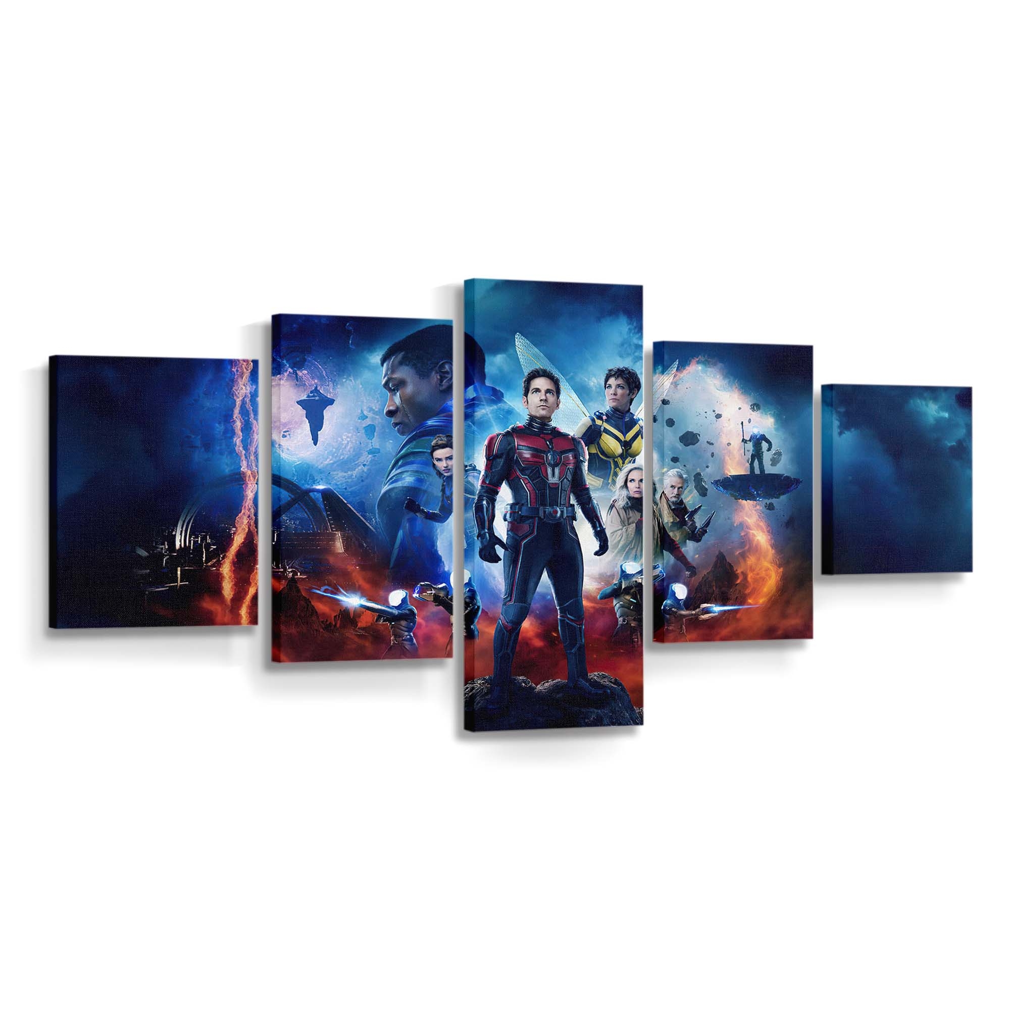 Ant Man und die Wespe Quantumania 4 Leinwandbild – Marvel Wandbild & Wanddeko