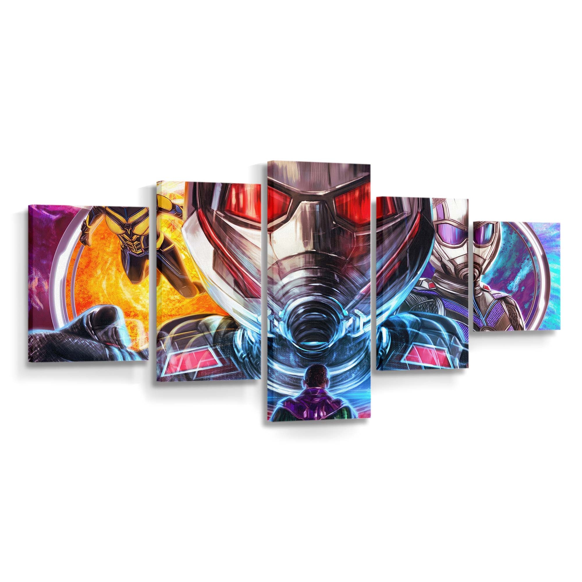 Ant Man und die Wespe: Quantumania Artwork Leinwandbild – Marvel Wandbild & Wanddeko