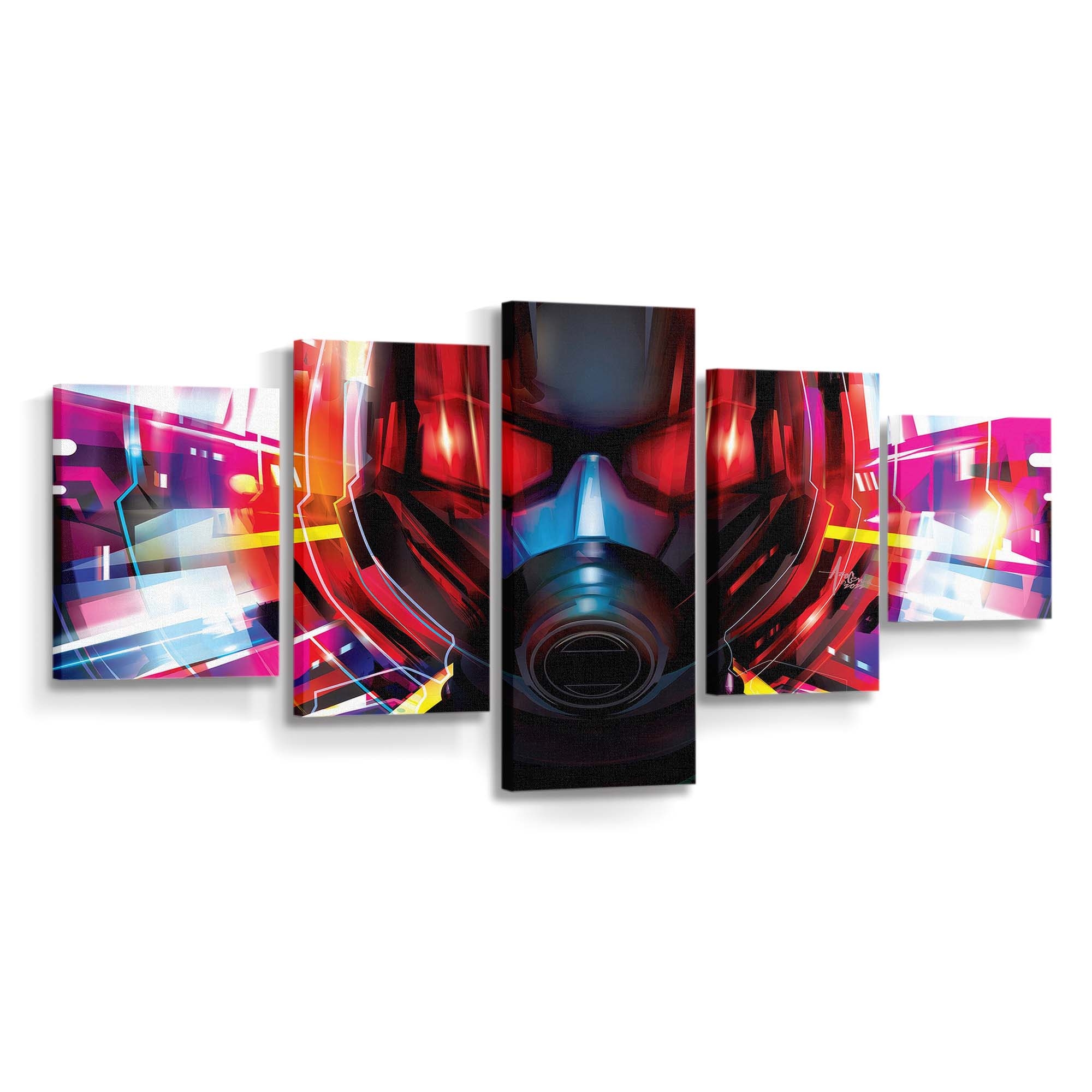 Ant Man Fan Artwork Leinwandbild – Marvel Wandbild & Wanddeko