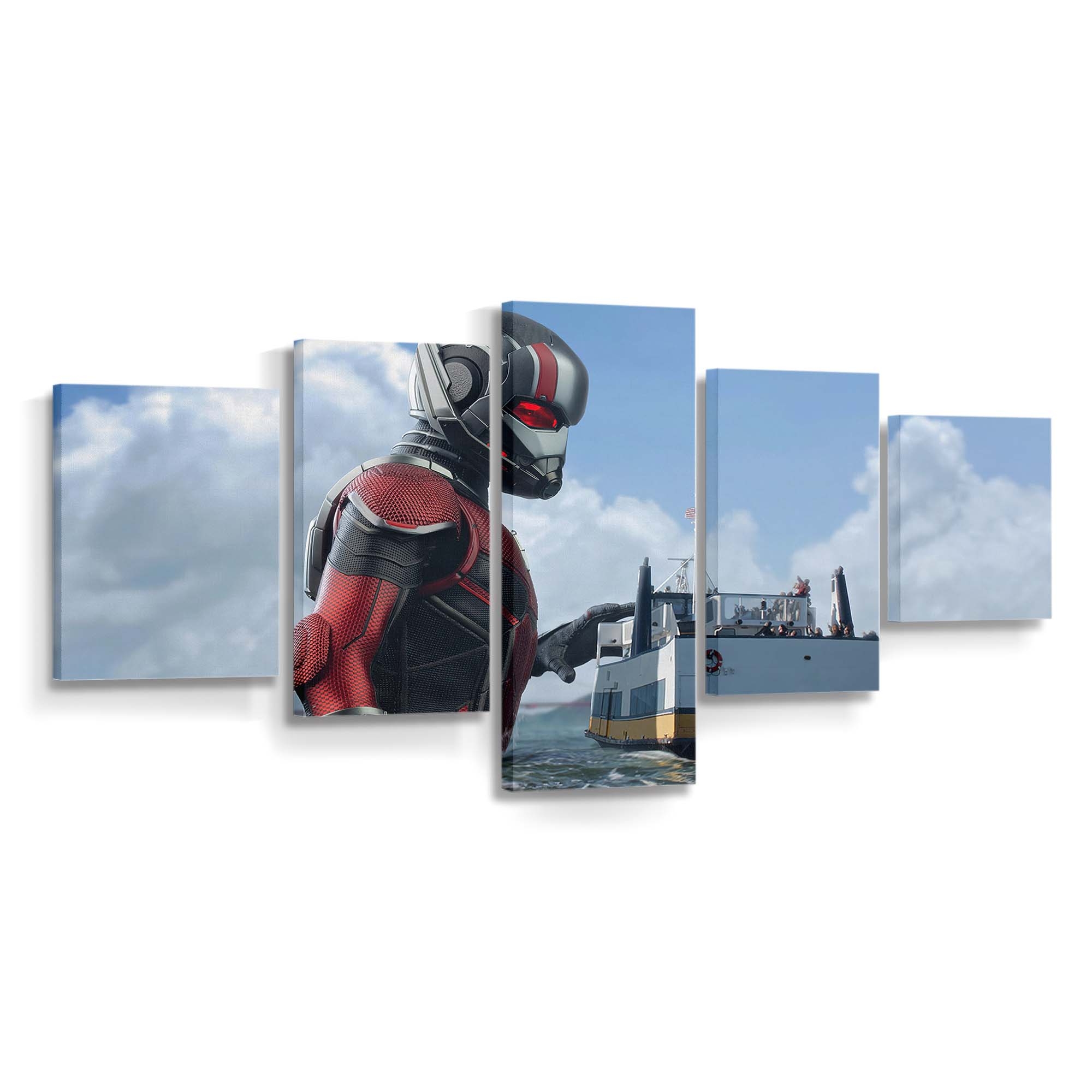 Ant Man rettet Menschen Leinwandbild – Marvel Wandbild & Wanddeko