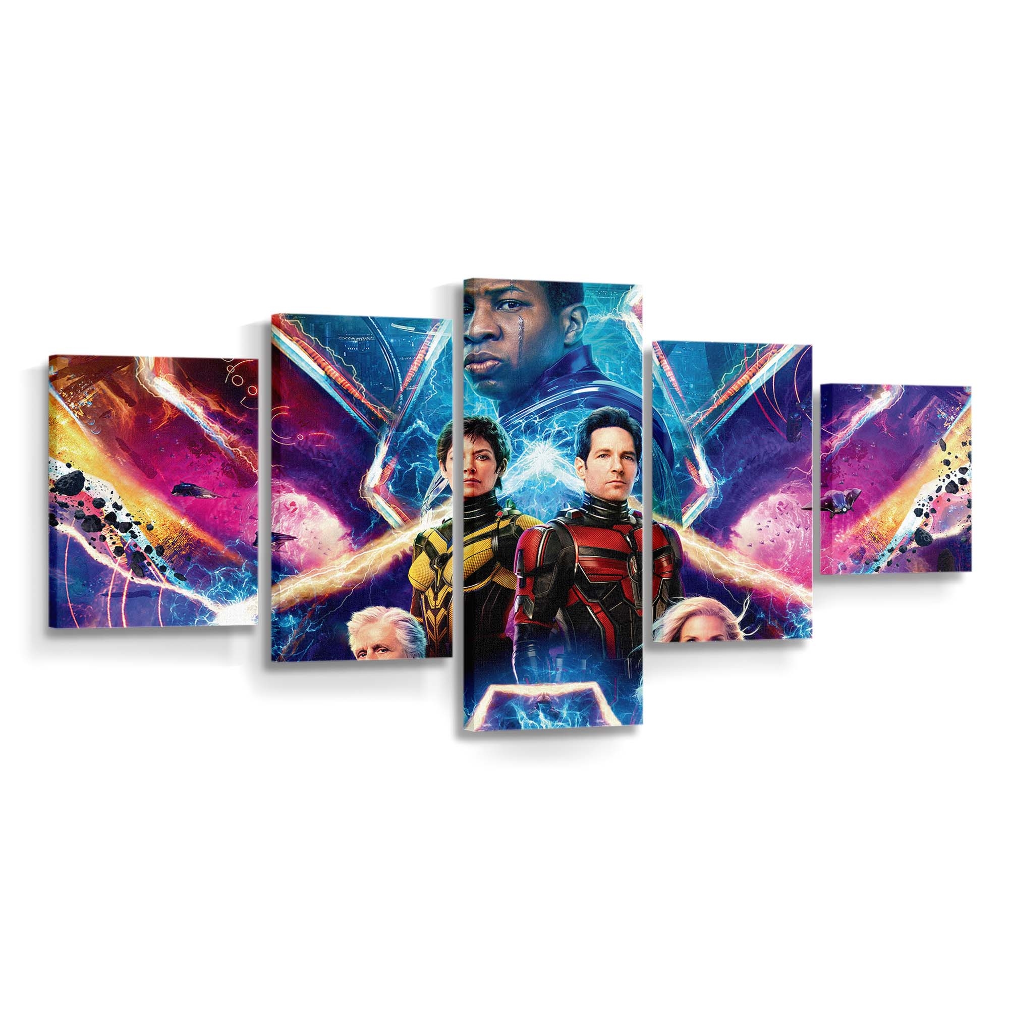 Antman und die Wespe Quantumania 3D Leinwandbild – Marvel Wandbild & Wanddeko