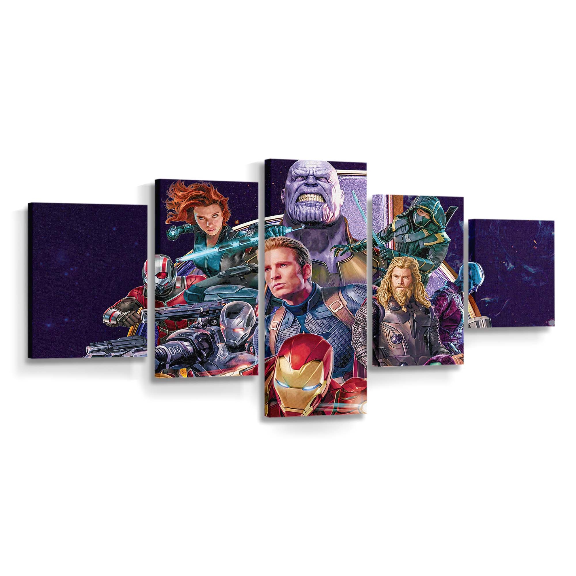 Avengers End Game Heroes Leinwandbild – Marvel Wandbild & Wanddeko