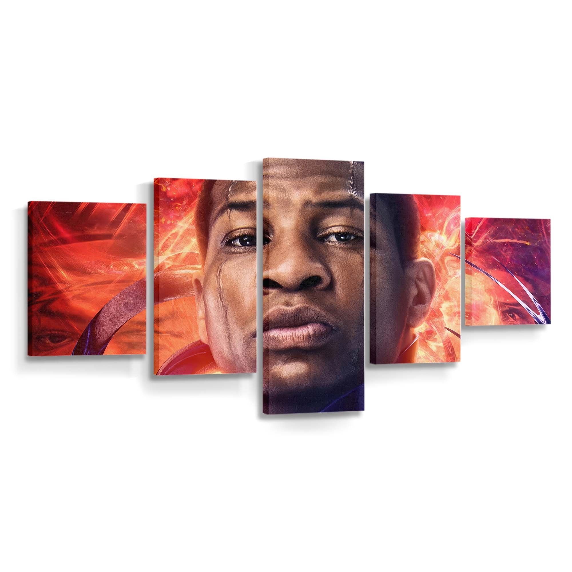 Jonathan Majors als Kang der Eroberer in Ant Man and the Wasp: Quantumania Leinwandbild – Marvel Wandbild & Wanddeko