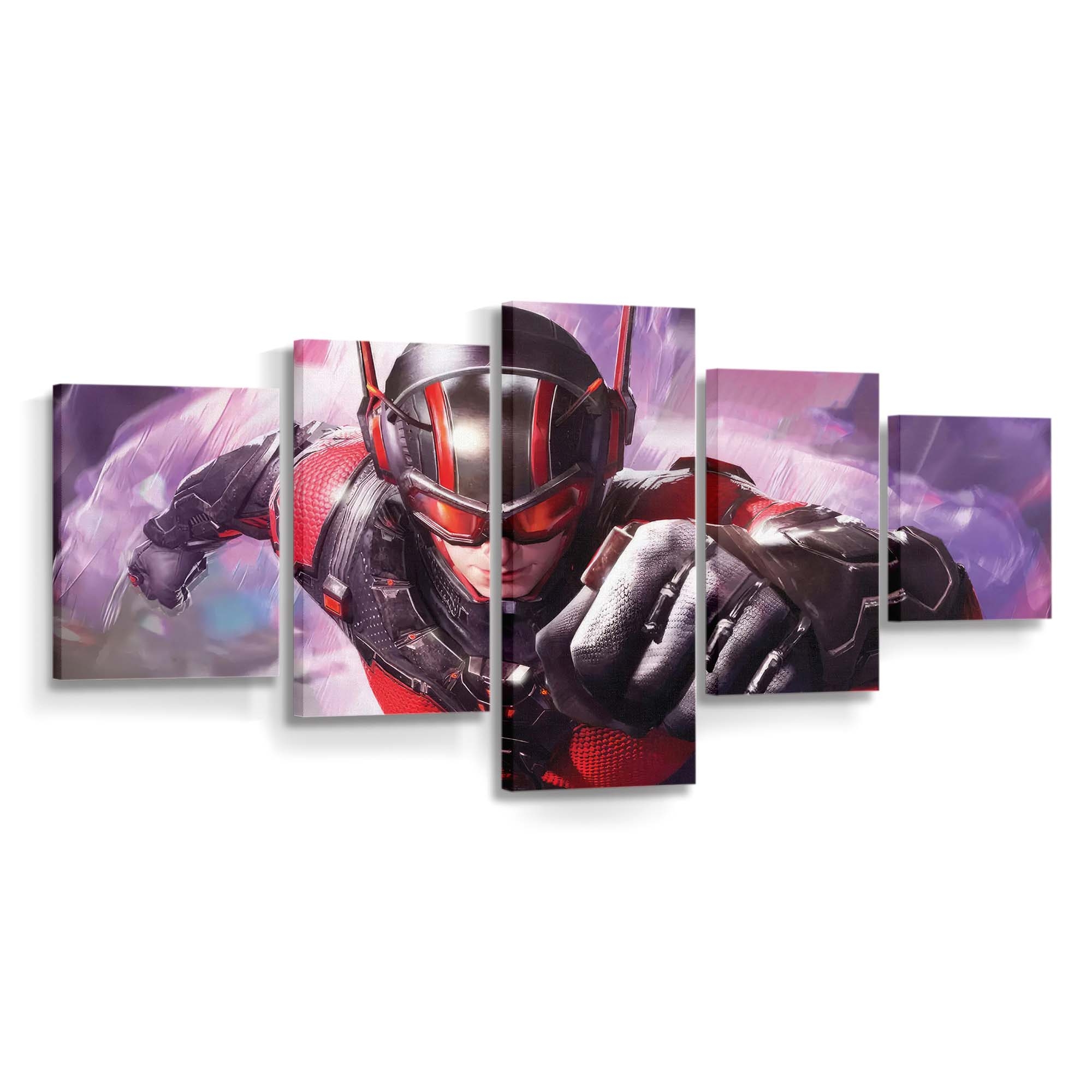 Marvel Duel Antman Leinwandbild – Marvel Wandbild & Wanddeko