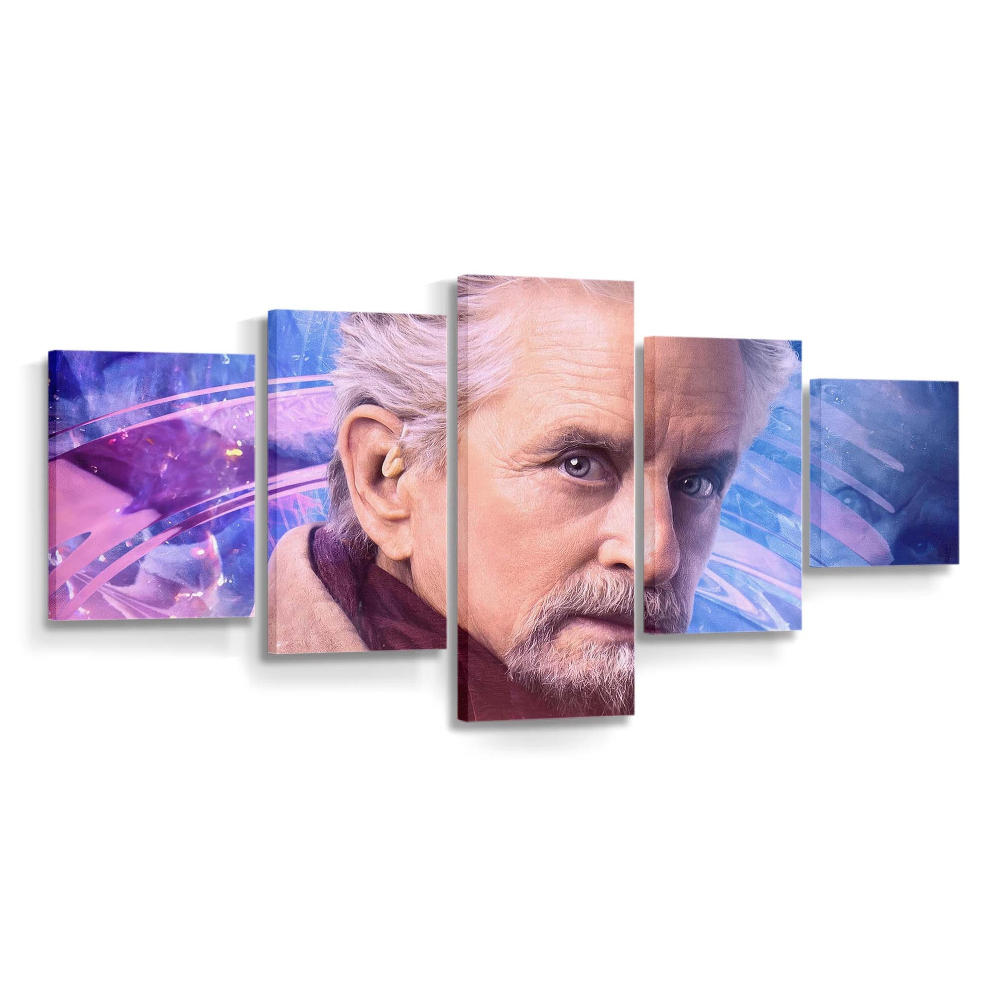 Michael Douglas als Hank Pym in Ant Man and the Wasp: Quantumania Leinwandbild – Marvel Wandbild & Wanddeko