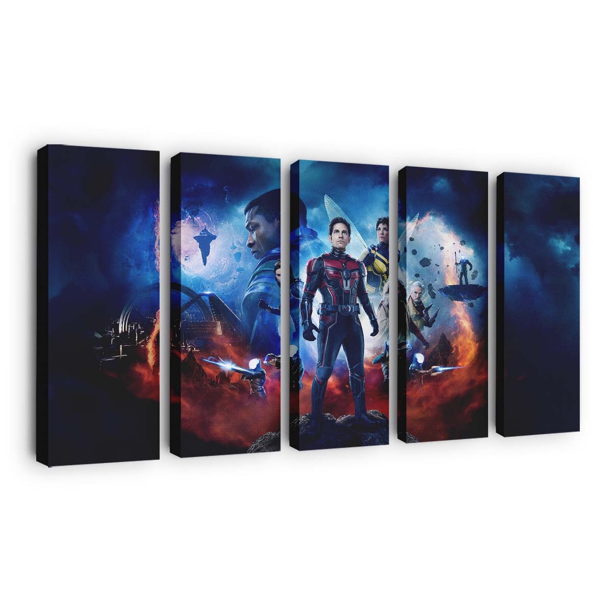 Ant Man und die Wespe Quantumania 4 Leinwandbild – Marvel Wandbild & Wanddeko