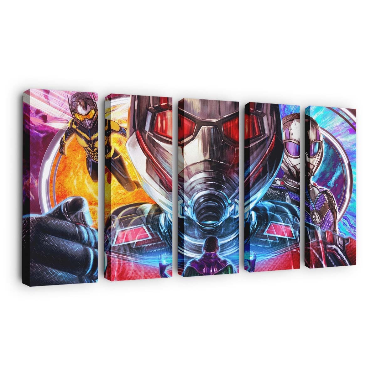 Ant Man und die Wespe: Quantumania Artwork Leinwandbild – Marvel Wandbild & Wanddeko
