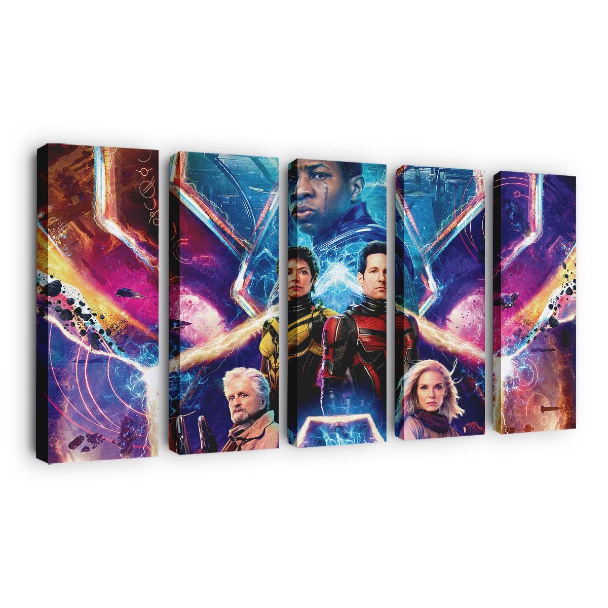 Antman und die Wespe Quantumania 3D Leinwandbild – Marvel Wandbild & Wanddeko