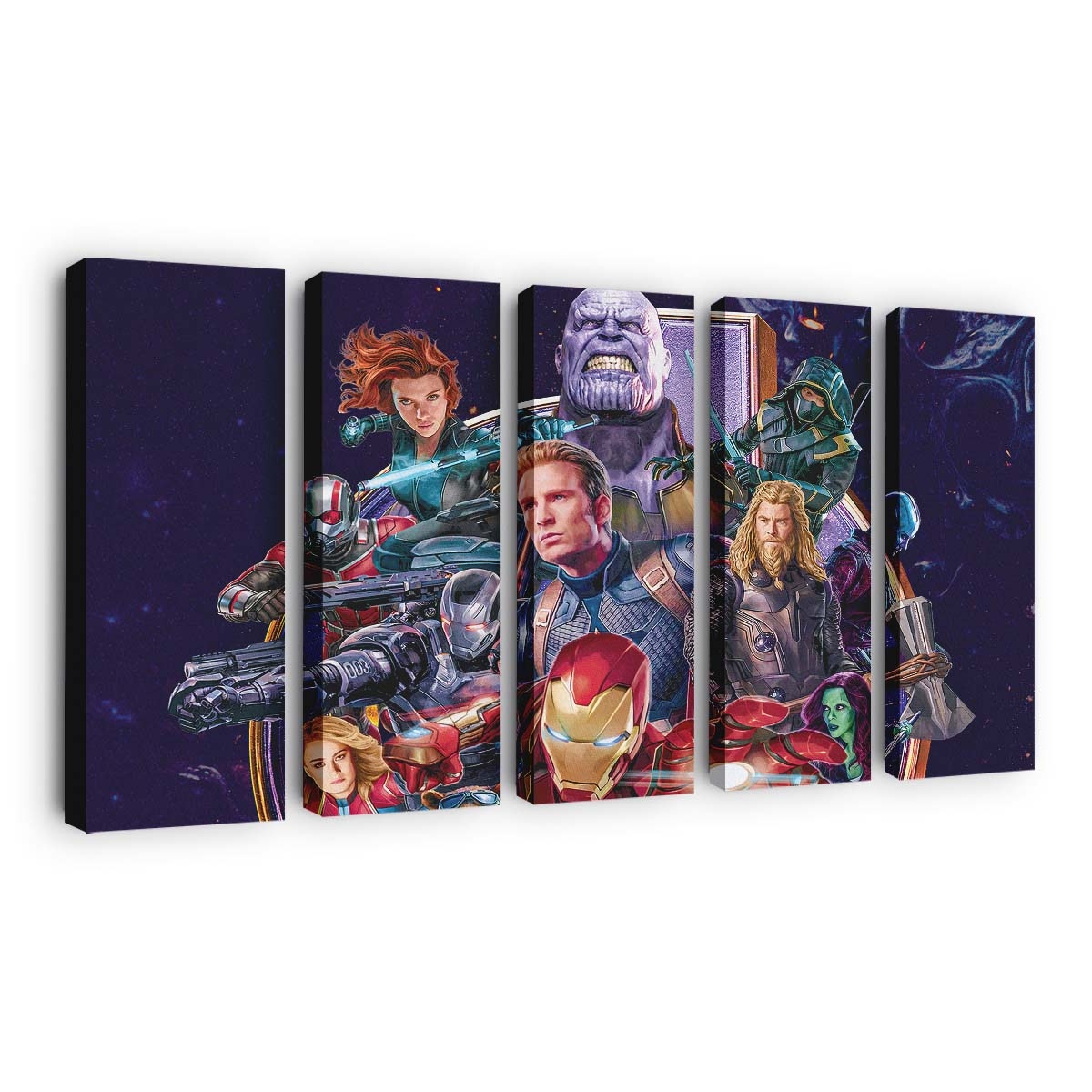 Avengers End Game Heroes Leinwandbild – Marvel Wandbild & Wanddeko