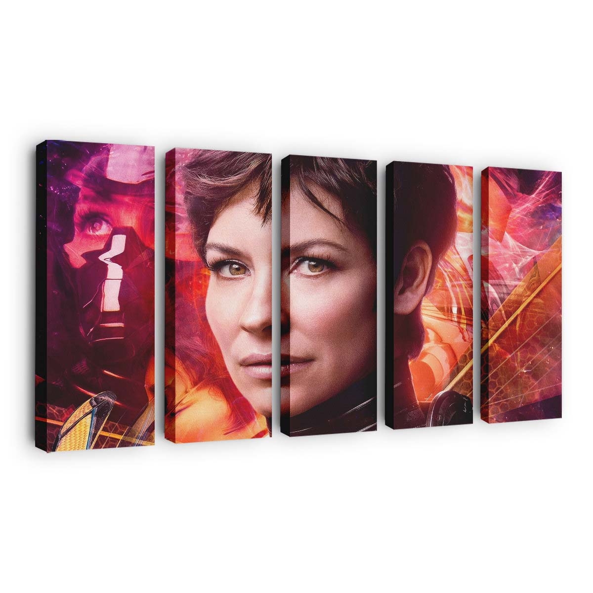 Evangeline Lilly als Hope Van Dyne in Ant Man And The Wasp Quantumania Leinwandbild – Marvel Wandbild & Wanddeko
