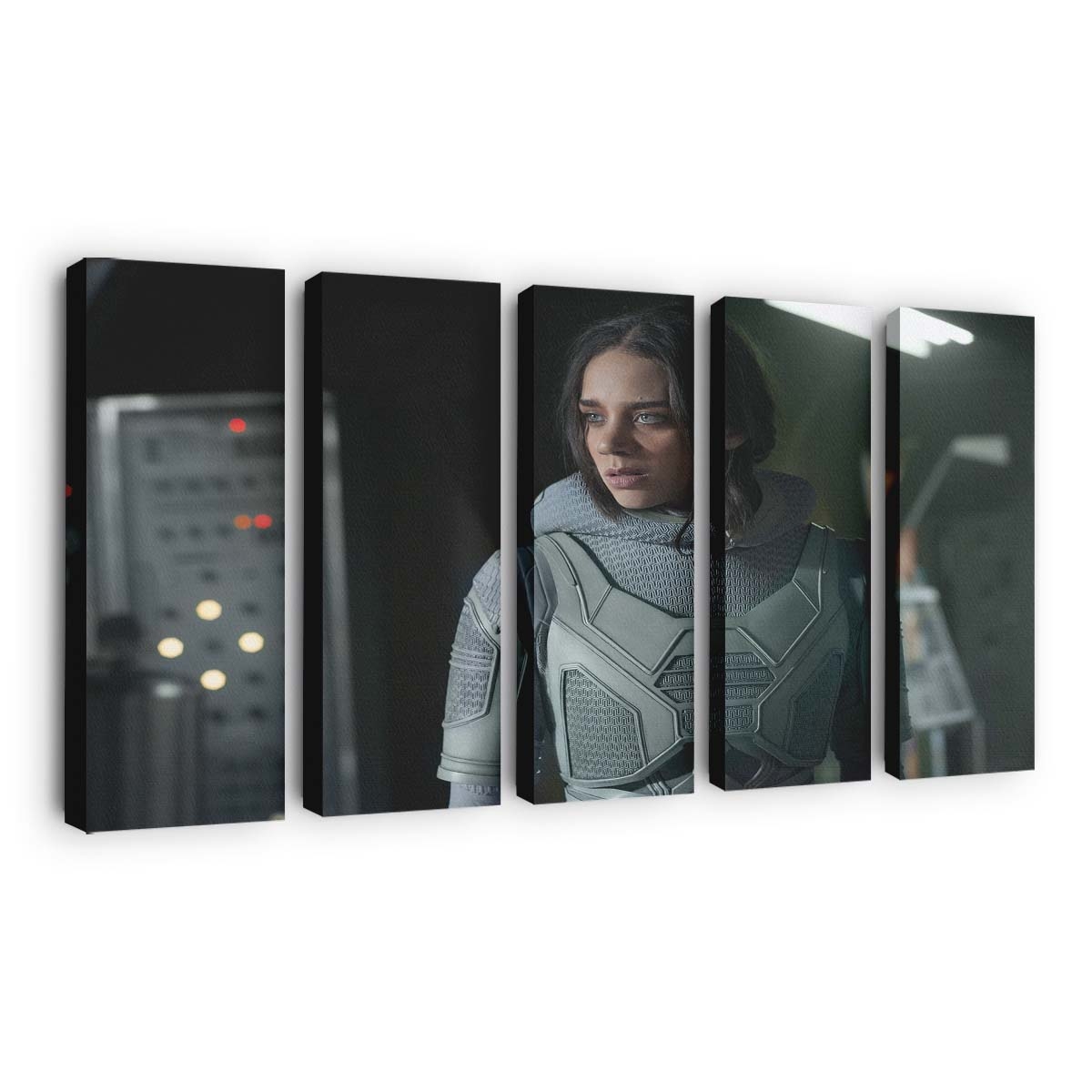 Hannah John Kamen als Ava in Ant Man and the Wasp Leinwandbild – Marvel Wandbild & Wanddeko