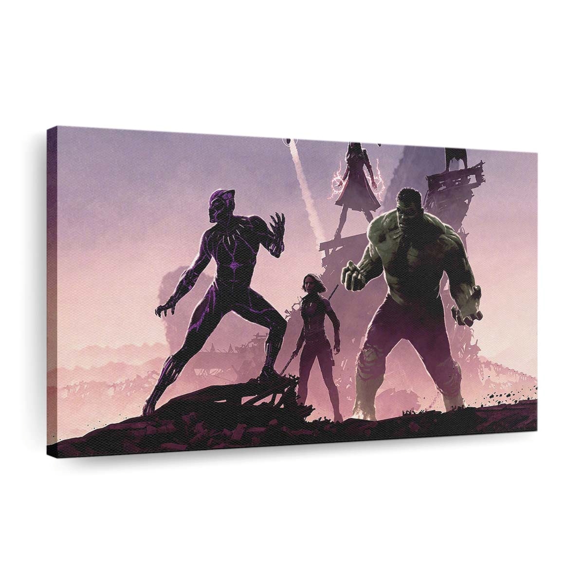 Avengers Infinity War Helden Leinwandbild - Marvel Wandbild