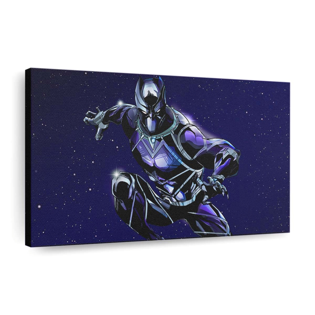 Black Panther Neues Artwork Leinwandbild - Marvel Wandbild