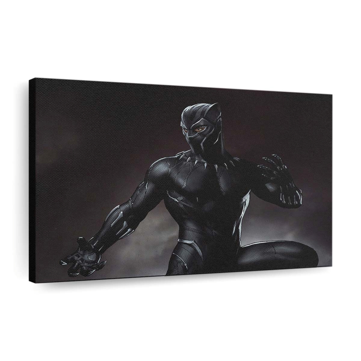 Black Panther Kunstwerk Leinwandbild - Marvel Wandbild