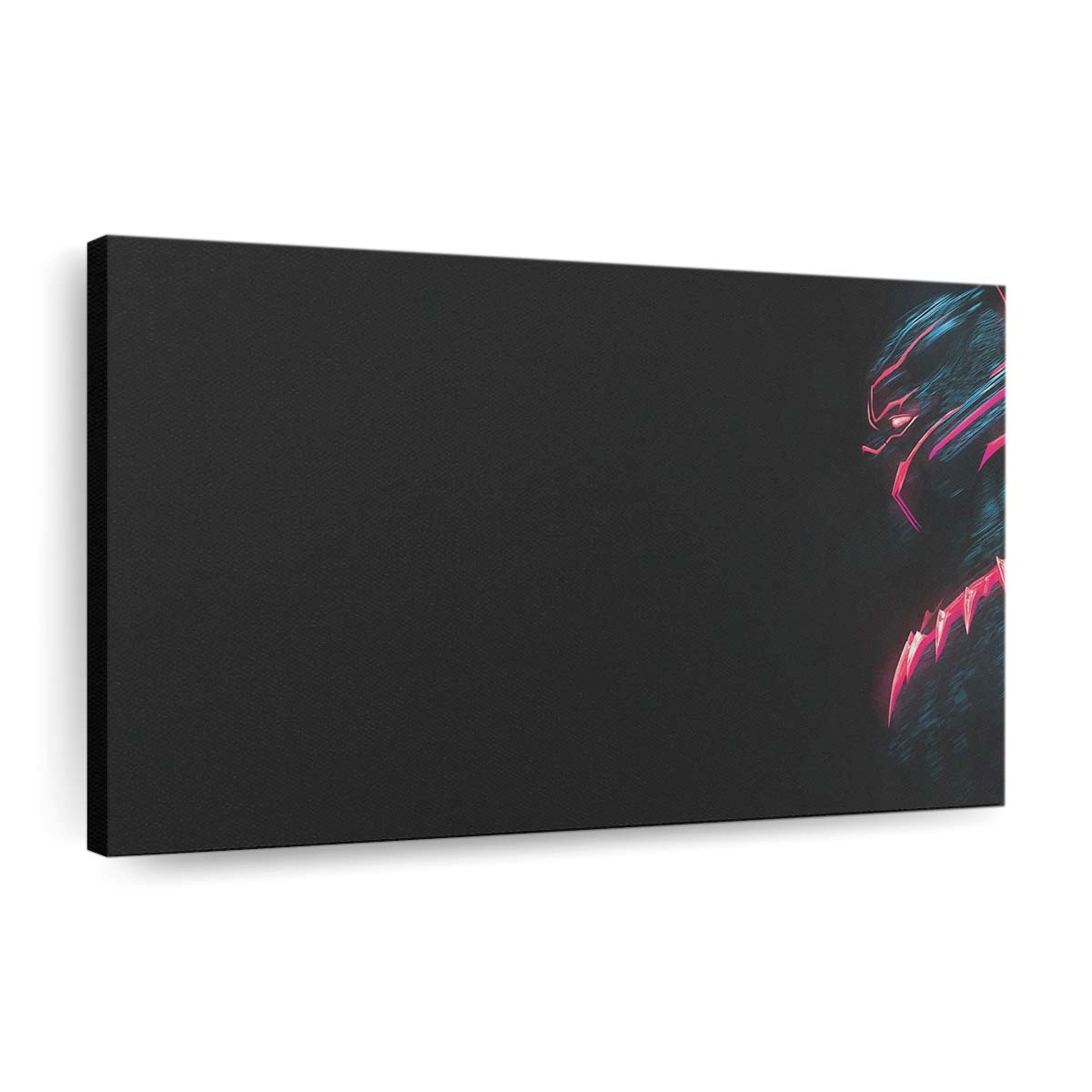 Black Panther Kunst Leinwandbild - Marvel Wandbild