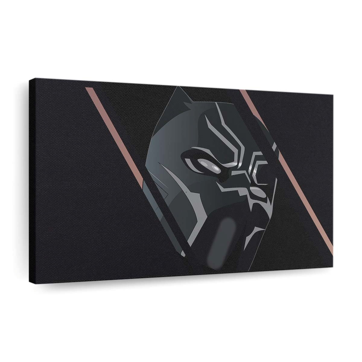 Black Panther Kapitän Amerika Bürgerkrieg Artwork Leinwandbild - Marvel Wandbild