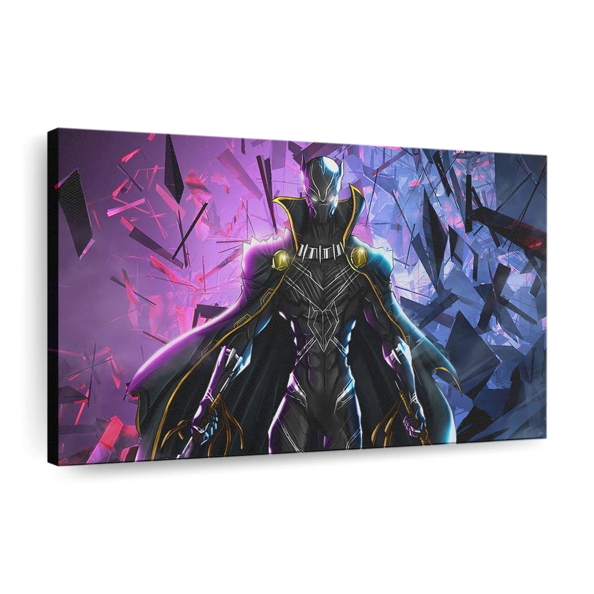 Black Panther Digitalkunst Leinwandbild - Marvel Wandbild