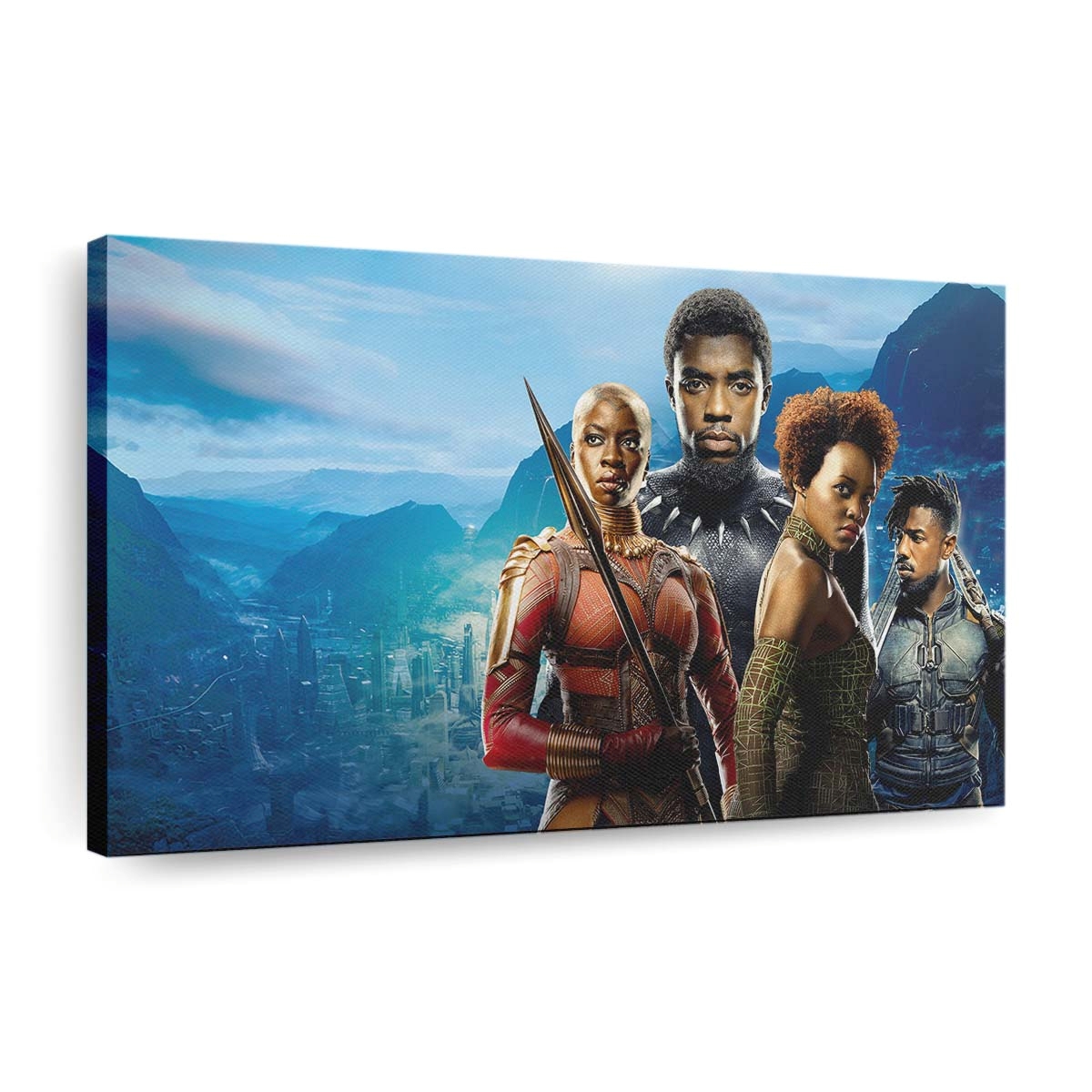 Black Panther Theater Leinwandbild - Marvel Wandbild
