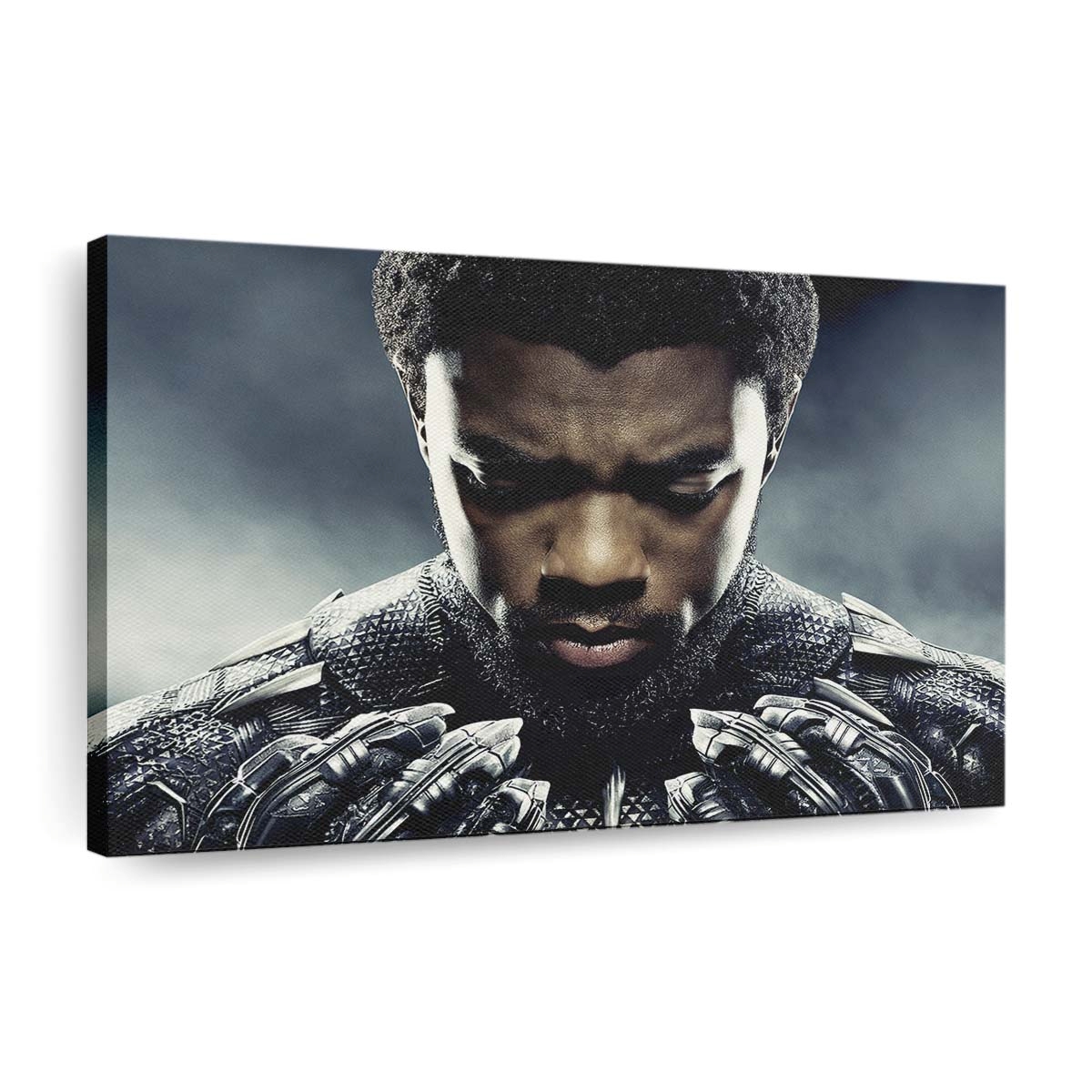 Chadwick Boseman als Black Panther Leinwandbild - Marvel Wandbild
