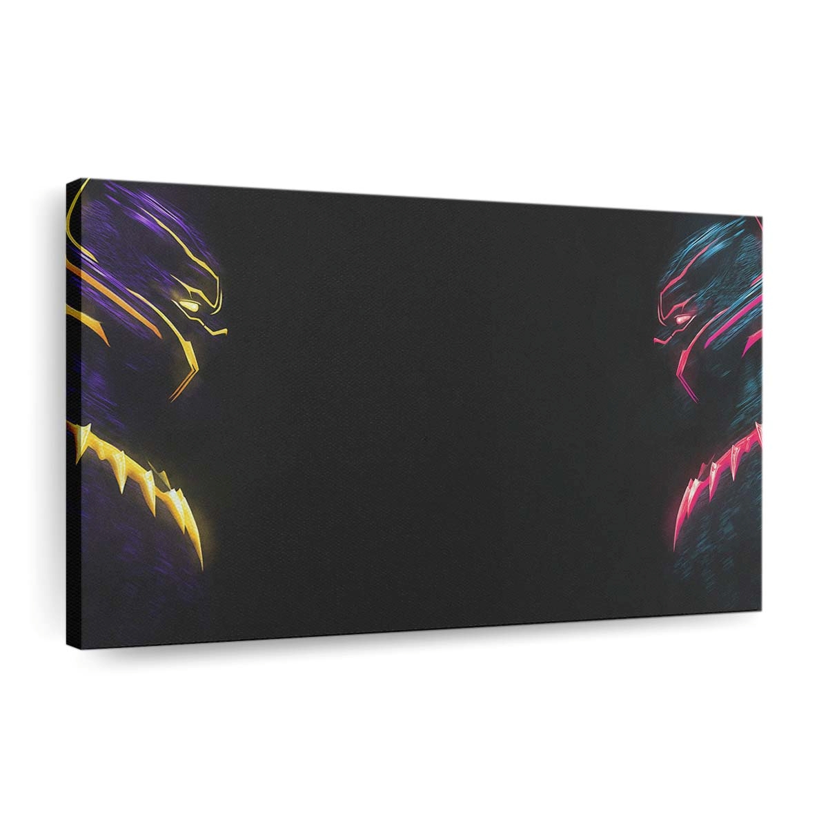 Erik Killmonger Black Panther Kunst Leinwandbild - Marvel Wandbild