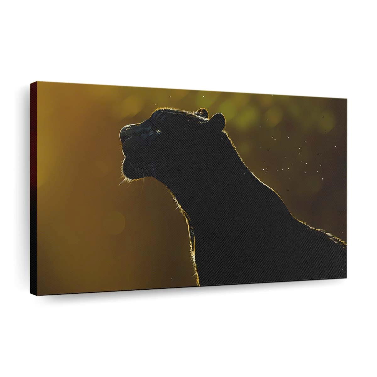 Freier Geist Black Panther Leinwandbild - Marvel Wandbild