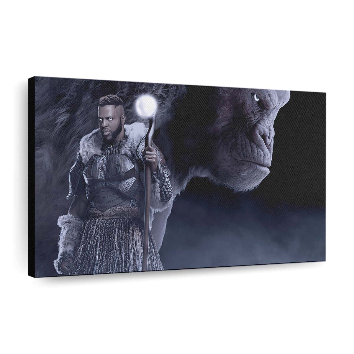 Jabari-Stamm Black Panther Leinwandbild - Marvel Wandbild