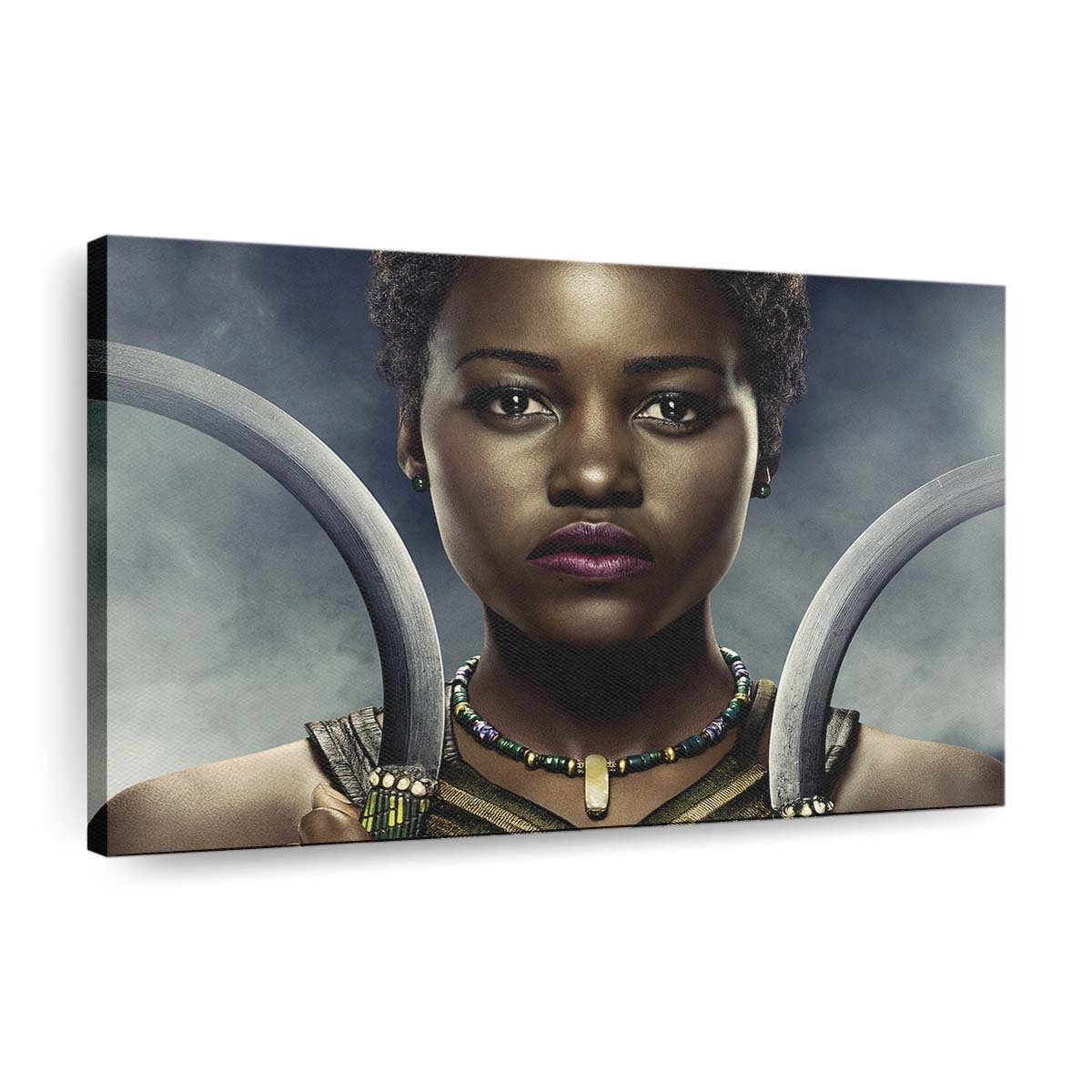 Lupita Nyongo in Black Panther Leinwandbild - Marvel Wandbild