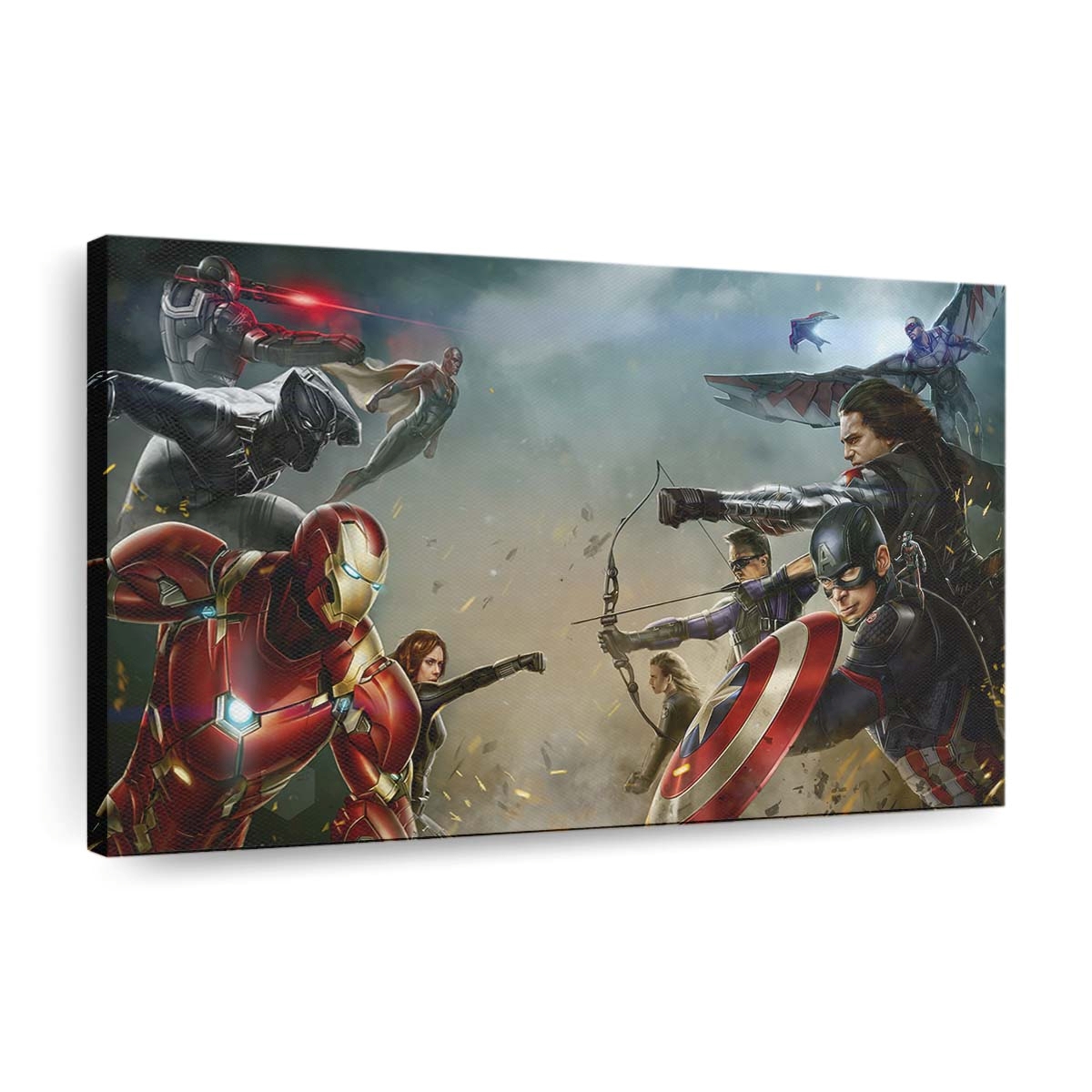 Marvel Superhelden Digitale Kunst Leinwandbild - Marvel Wandbild