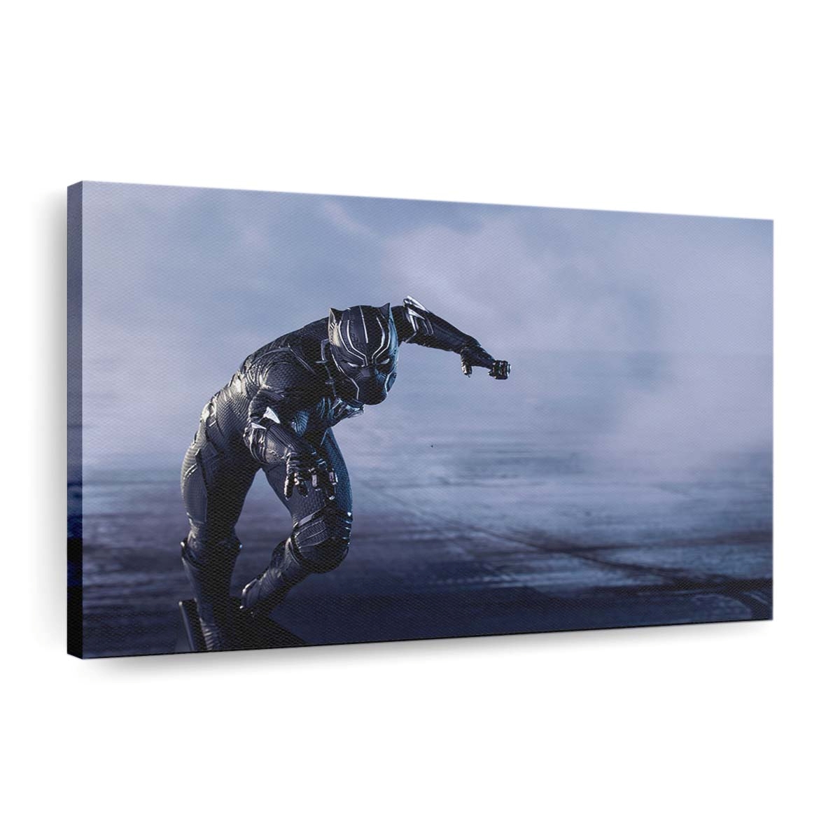 Superheld Black Panther Leinwandbild - Marvel Wandbild
