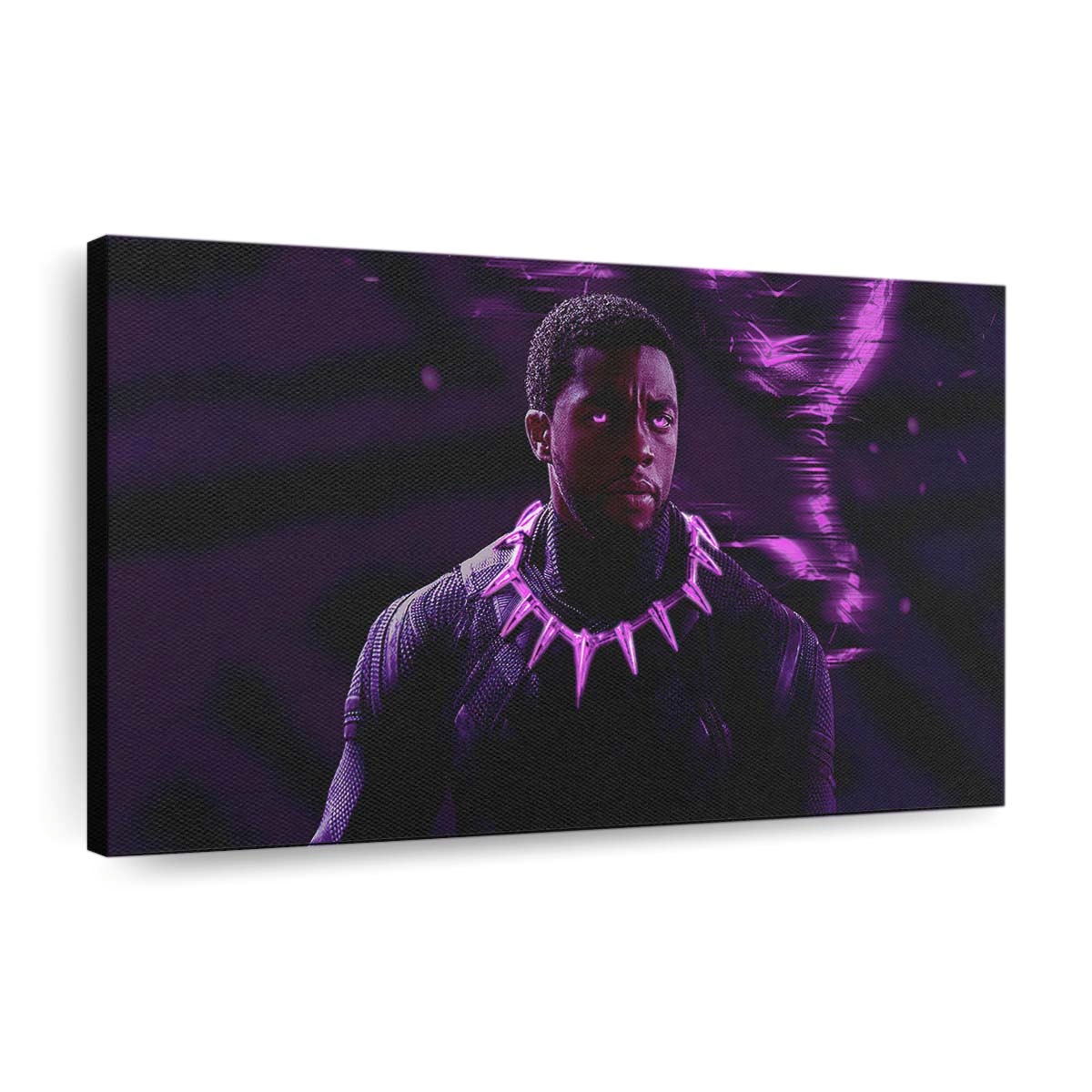T Challa Black Panther Wakanda für immer Leinwandbild - Marvel Wandbild