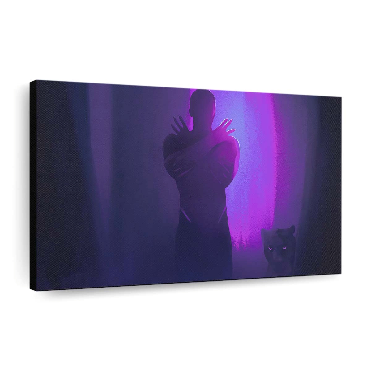 Wakanad Forever Leben mit uns Leinwandbild - Marvel Wandbild