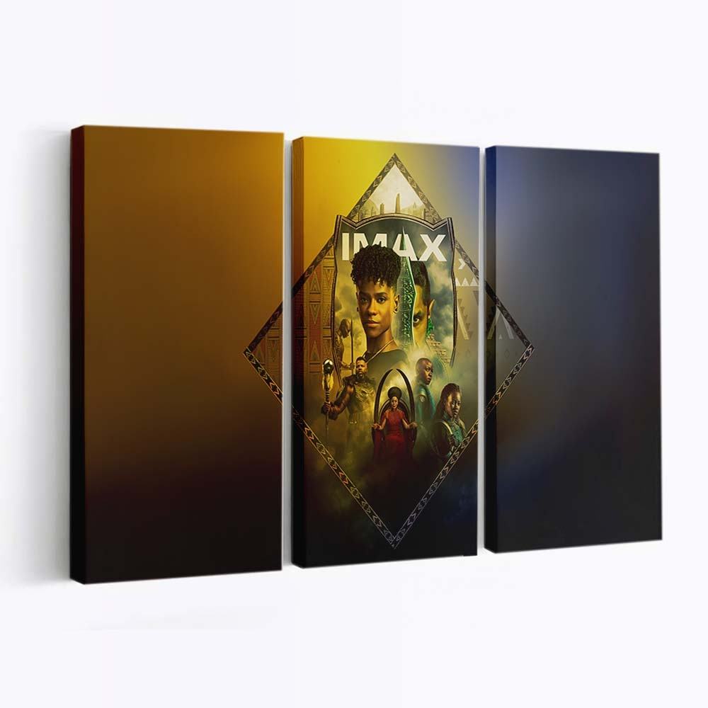 Black Panther 2 Imax Leinwandbild - Marvel Wandbild Black Panther 2 Imax Leinwandbild - Marvel Wandbild – Bild 3