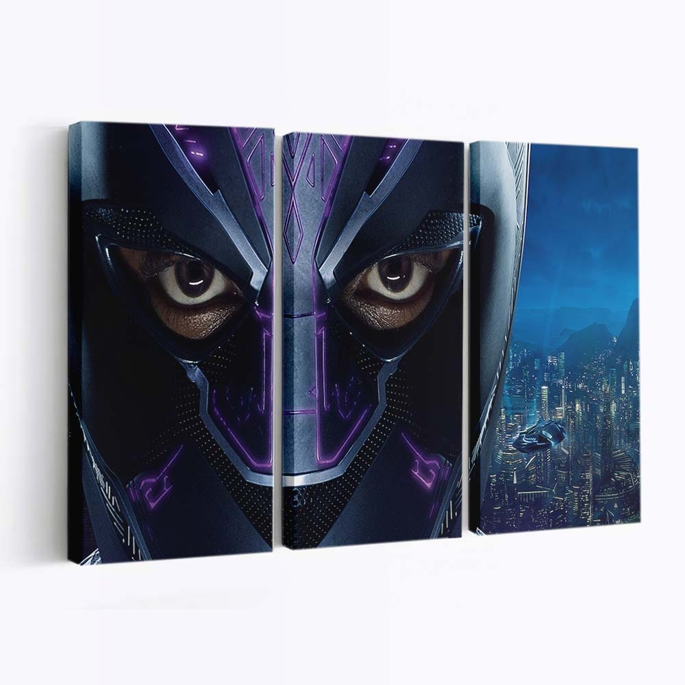 Black Panther 208 Leinwandbild - Marvel Wandbild 2
