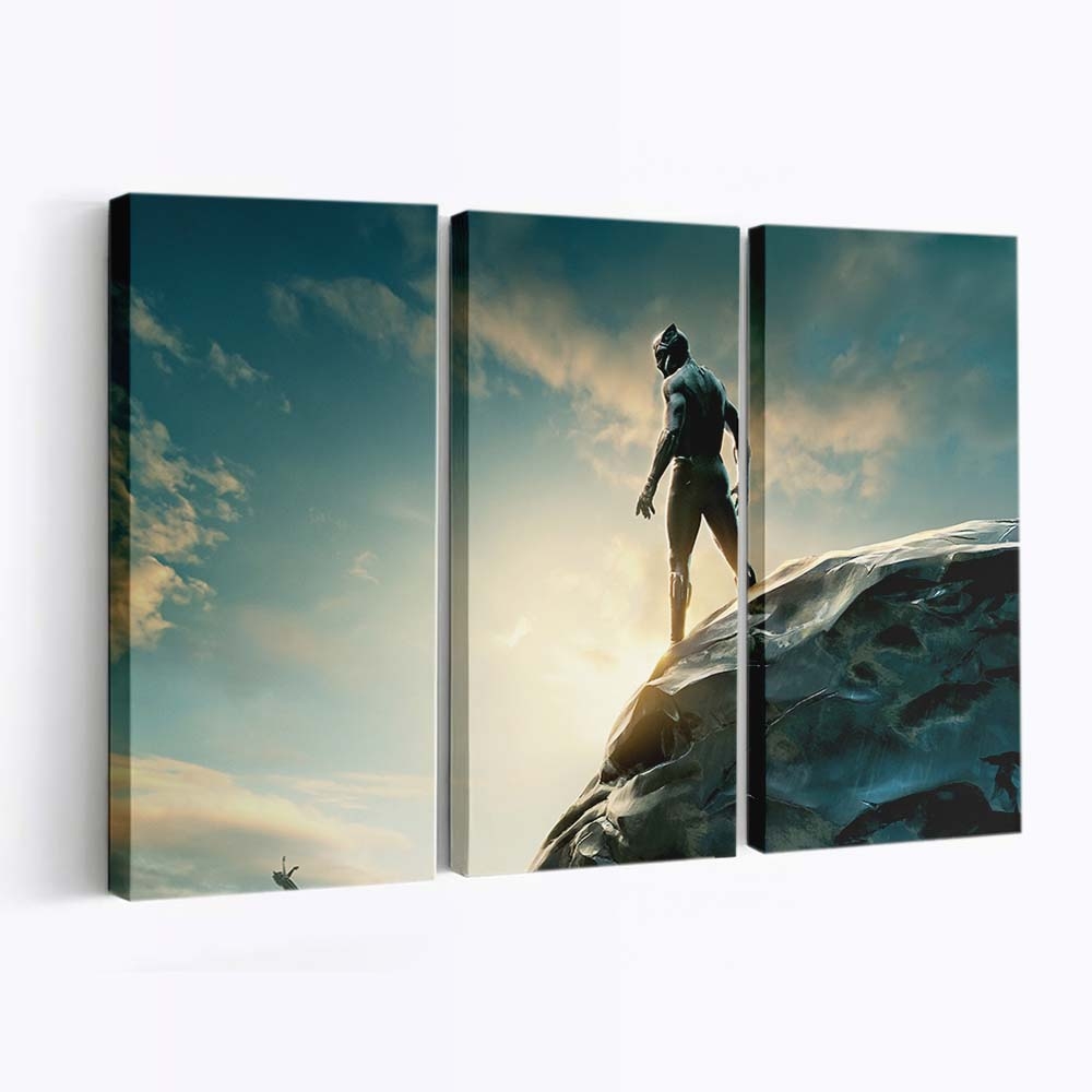 Black Panther 208 Leinwandbild - Marvel Wandbild 3