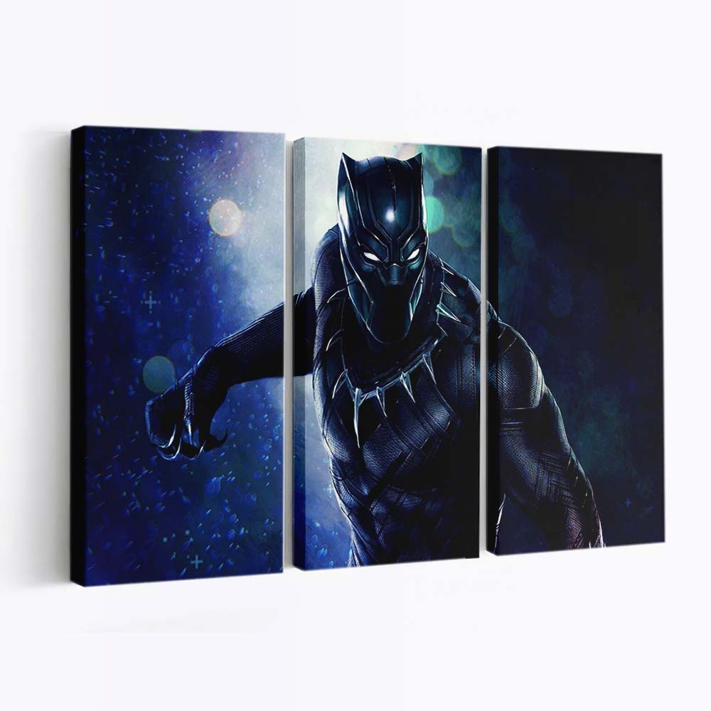Black Panther Leinwandbild - Marvel Wandbild 8