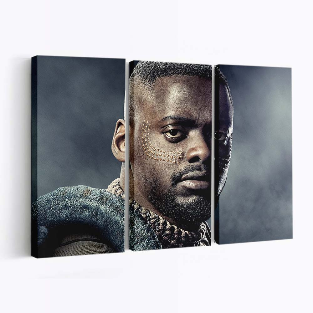 Daniel Kaluuya als Wkabi Black Panther Leinwandbild - Marvel Wandbild