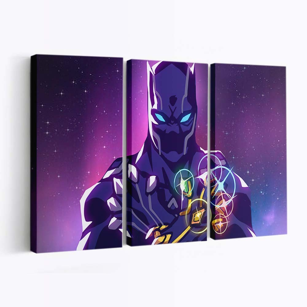 Unendlicher Panther Leinwandbild - Marvel Wandbild