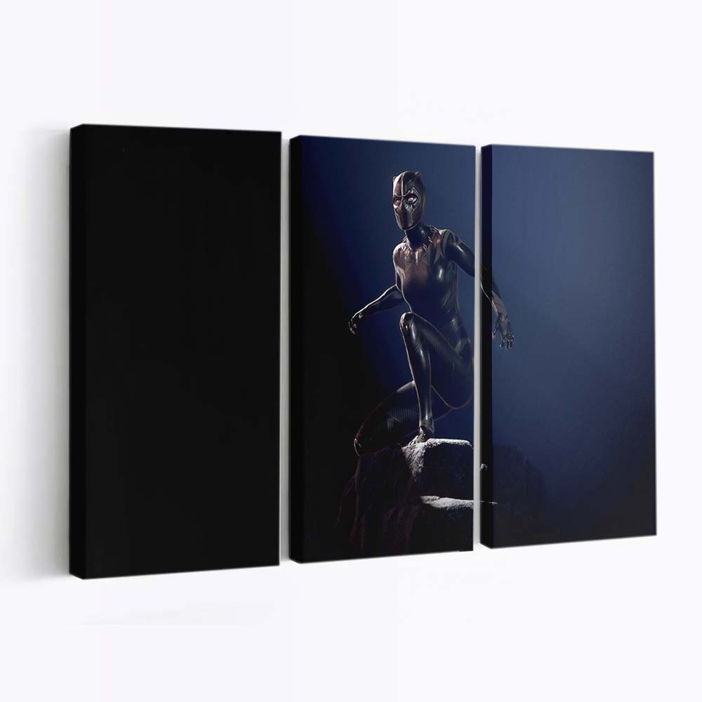 Lady Black Panther Leinwandbild - Marvel Wandbild