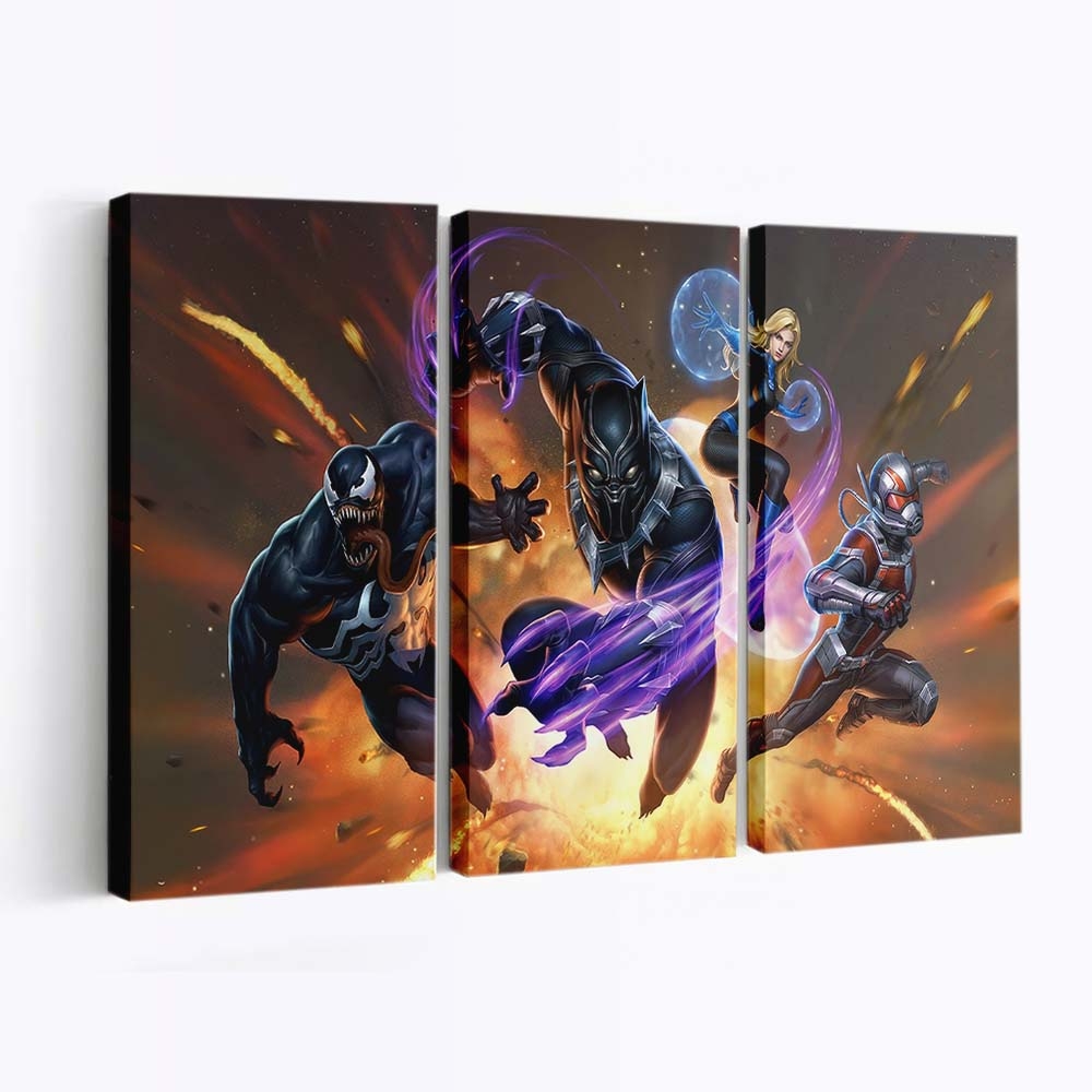 Marvel Super Krieg 2023 Leinwandbild - Marvel Wandbild