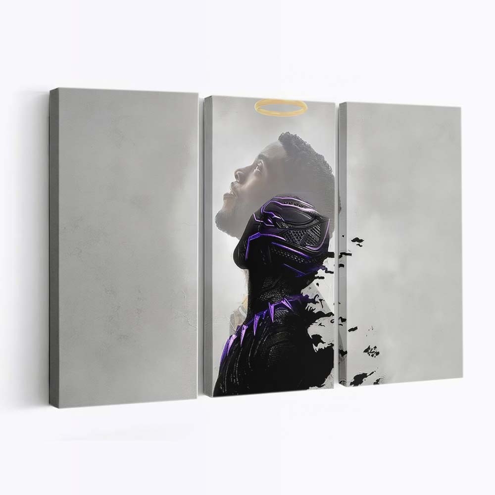 In Erinnerung an Chadwick Boseman Leinwandbild - Marvel Wandbild