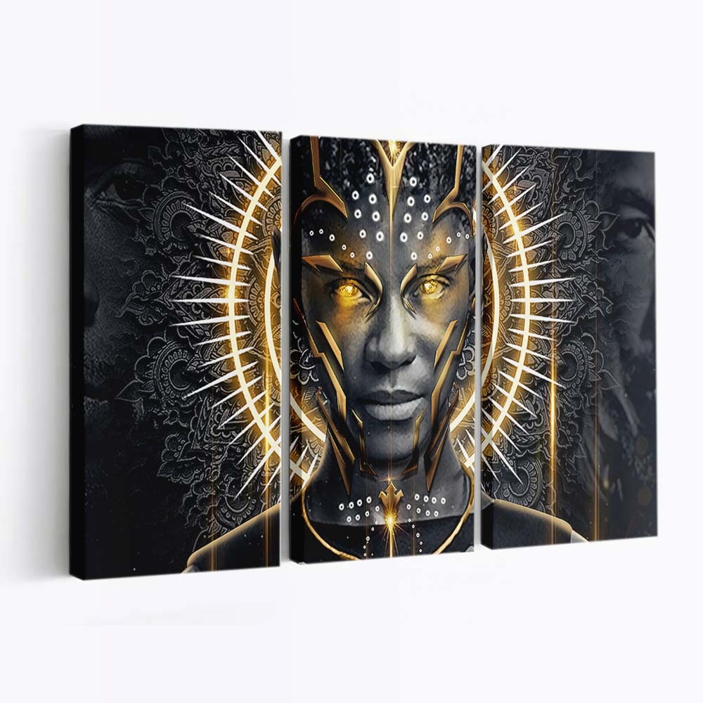 Wakanda für immer Fanmade Leinwandbild - Marvel Wandbild