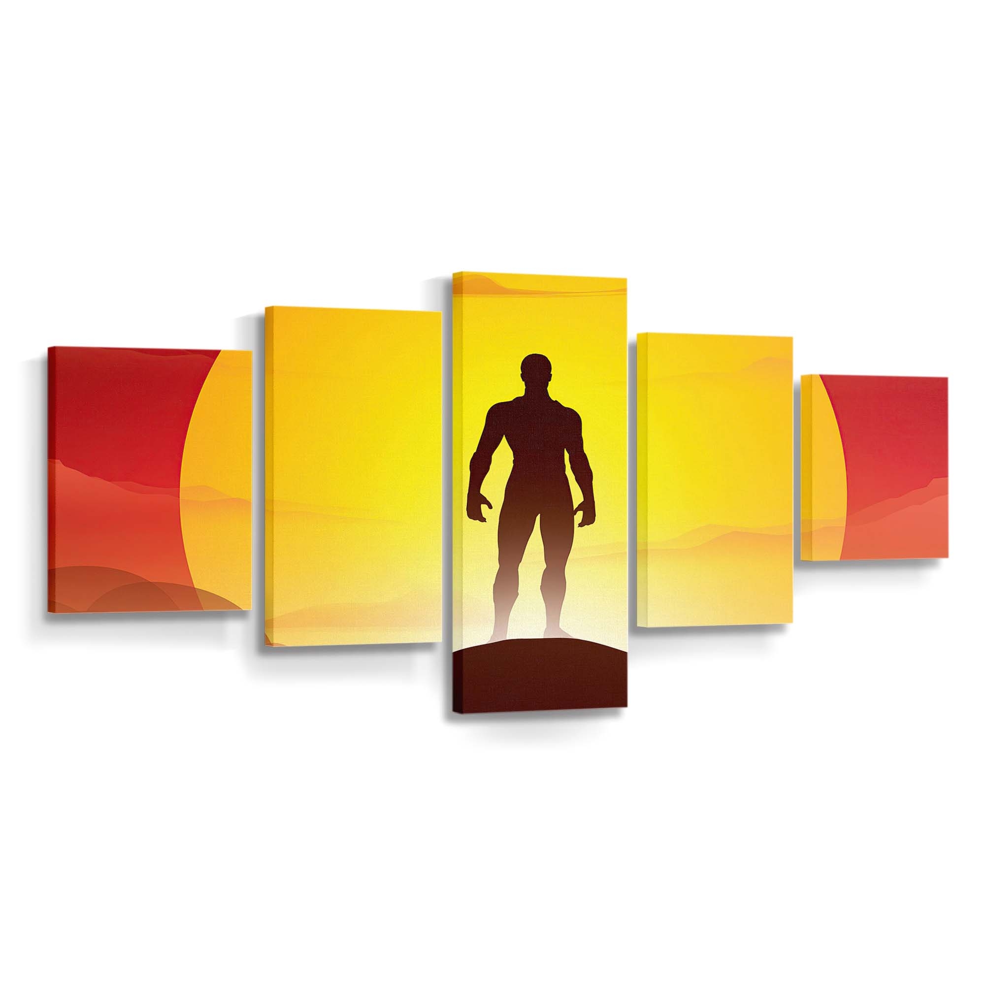 Black Panther König Leinwandbild - Marvel Wandbild 