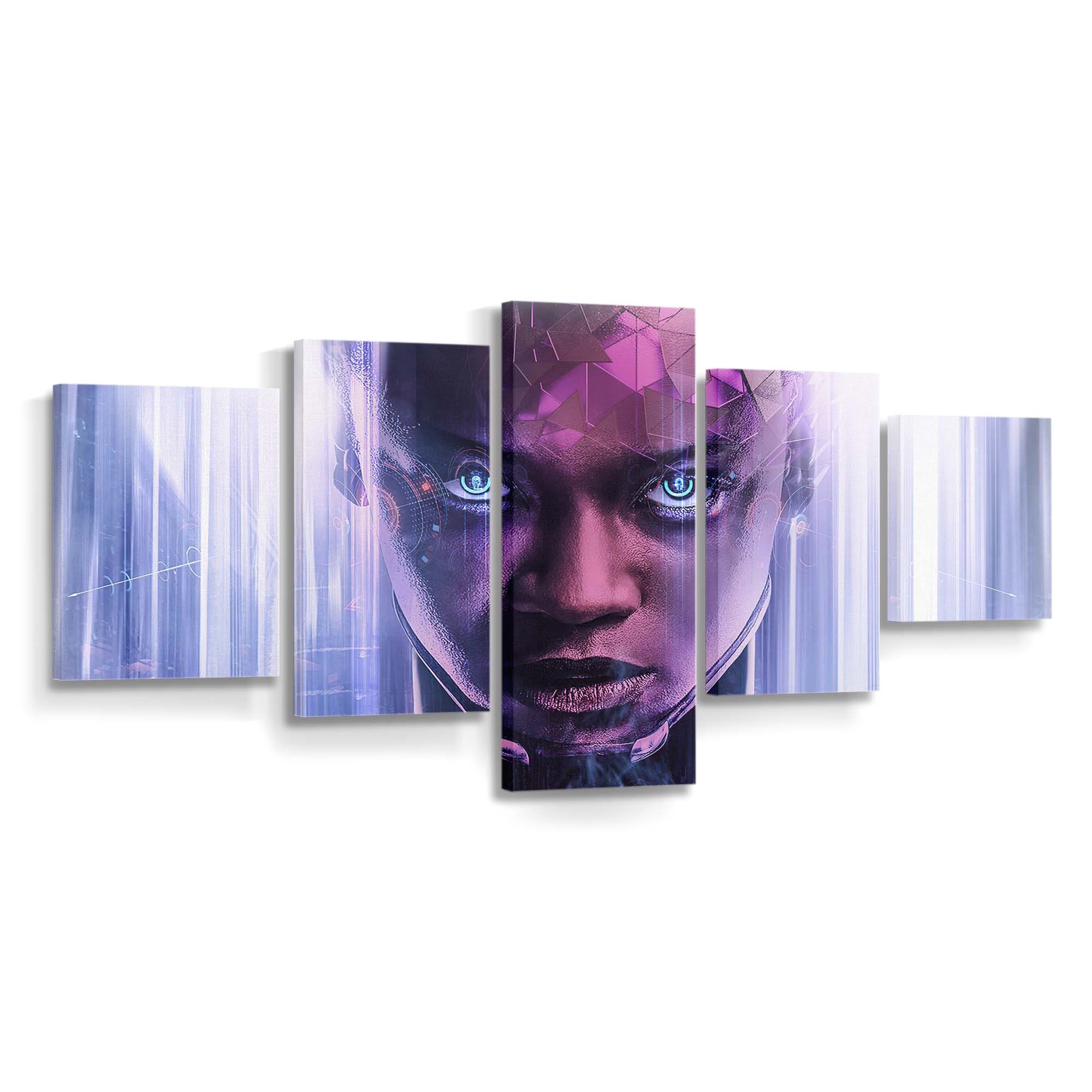 Black Panther Wakanda Leinwandbild - Marvel Wandbild 