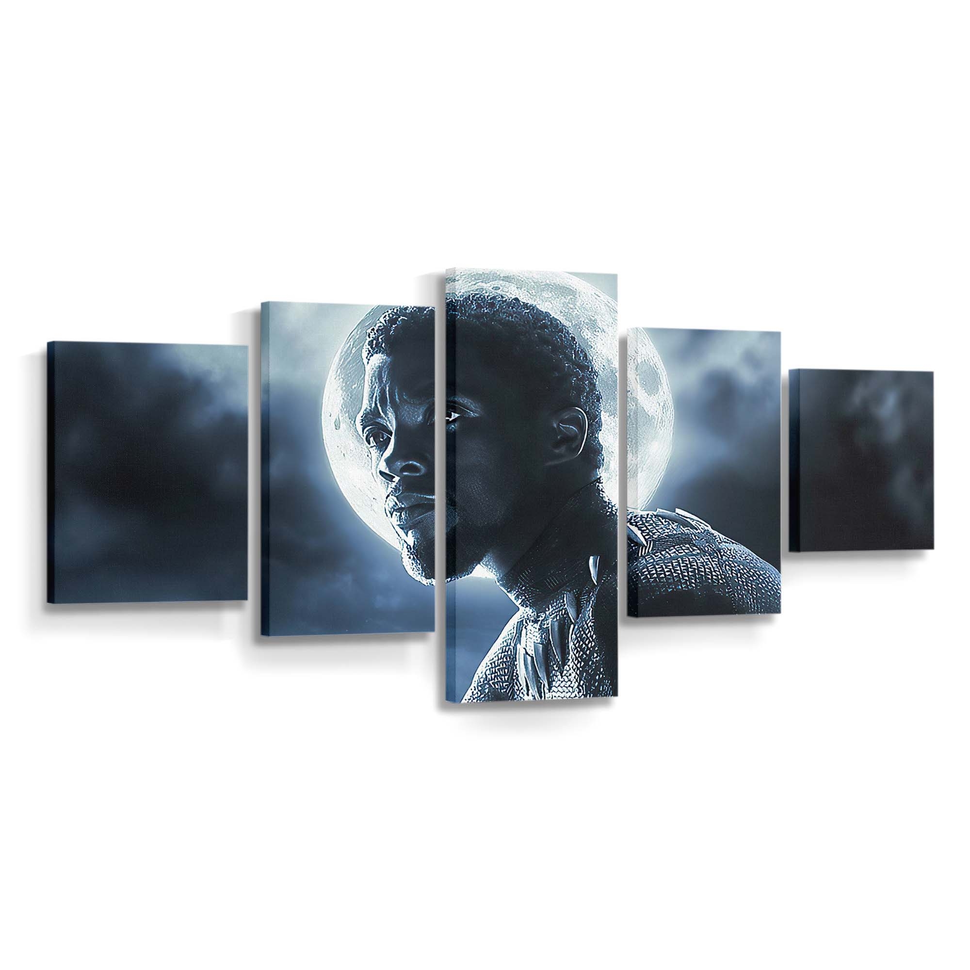 Black Panther König Leinwandbild - Marvel Wandbild 2