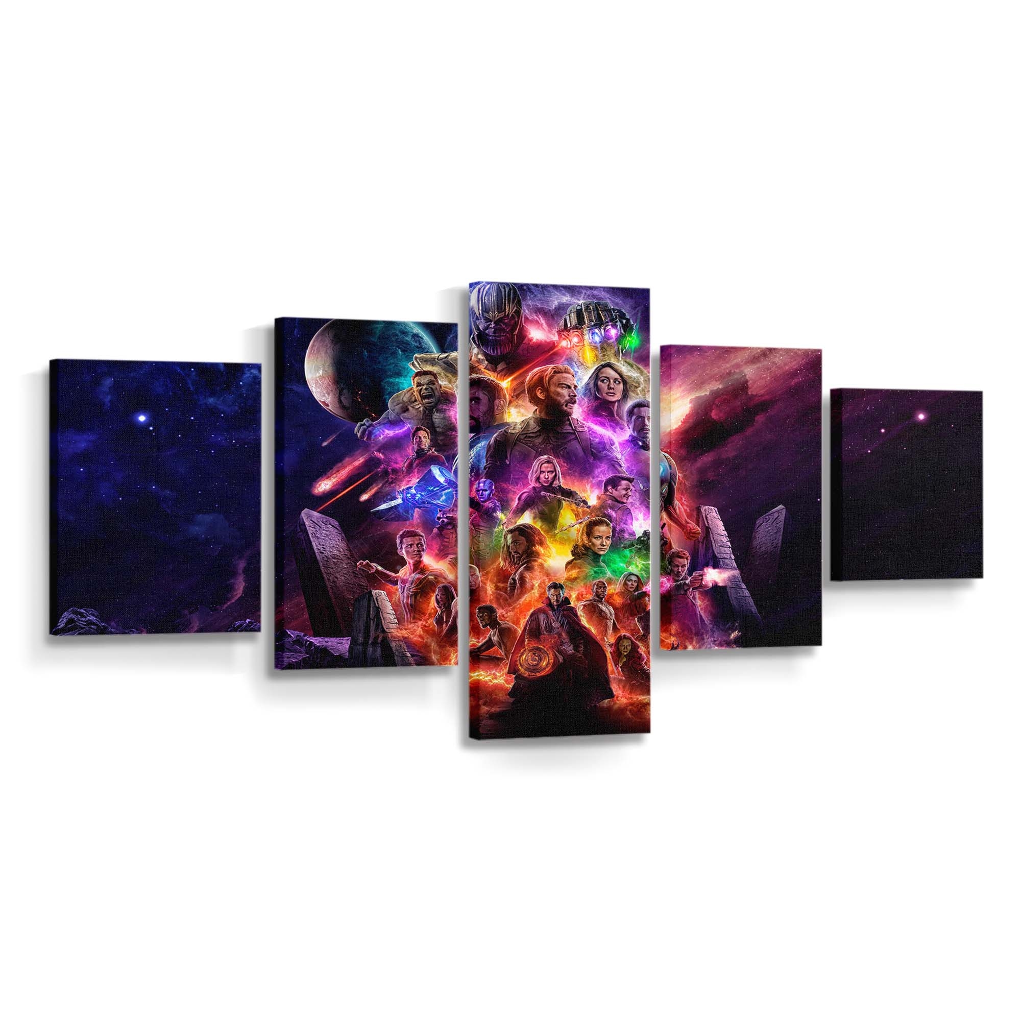 Avengers 4 Offizielles Artwork 209 Leinwandbild - Marvel Wandbild 