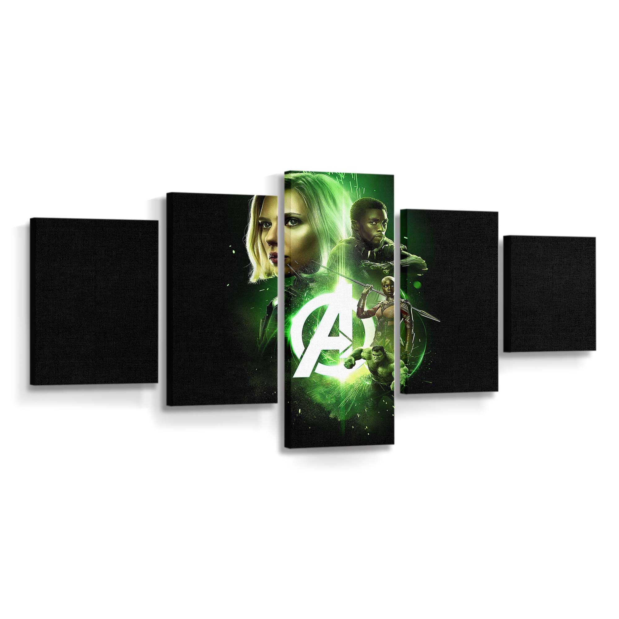 Avengers Infinity War 208 Zeitstein Leinwandbild - Marvel Wandbild 