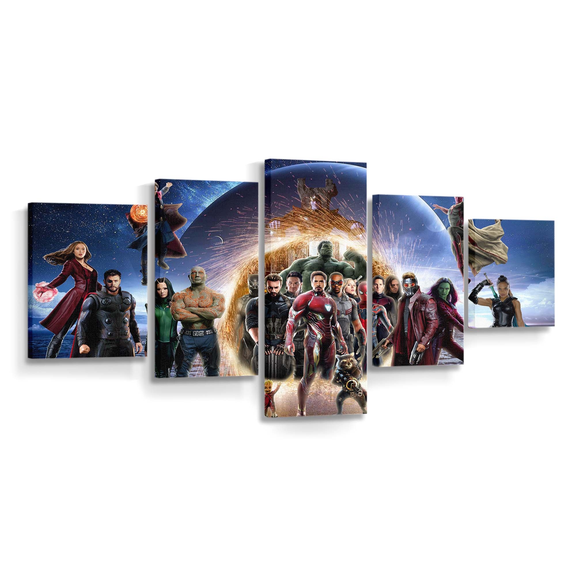 Avengers Infinity War Leinwandbild - Marvel Wandbild 2